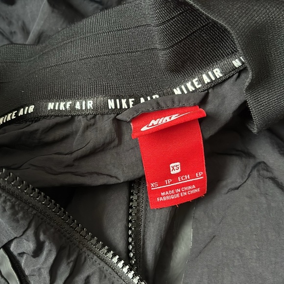 Nike Air Track Flight Suit Jumpsuit Black One-Piece Women’s Size XS - Picture 2 of 3